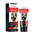 Natural Organic Face And Nose Cleansing Peel Off Black Mask For Blackhead Remover 100g