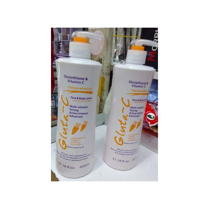 Gluta C Glutathione & Vitamin C Face & Body Lotion, 600ml