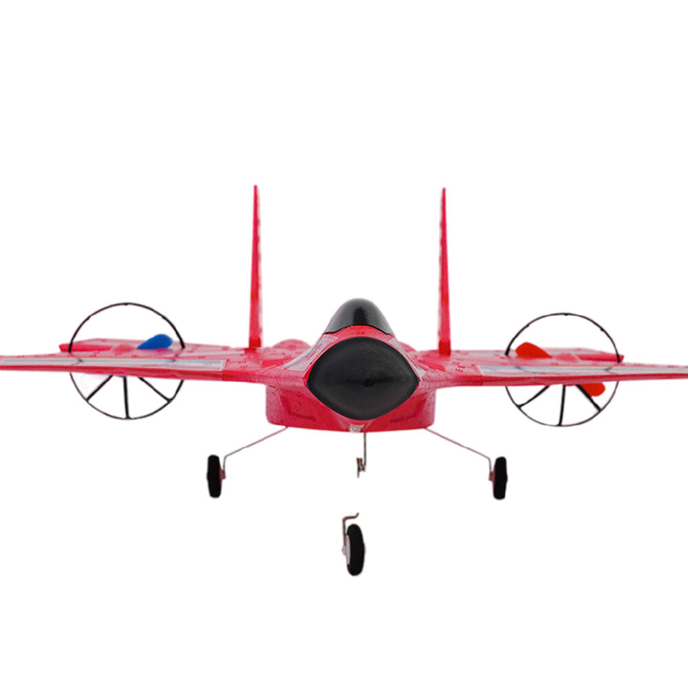 YJ650 320mm Wingspan 2.4G 2CH Built-in Gyro Auto Balance EPP RC Airplane Glider Jet RTF With LED Lights for Beginners