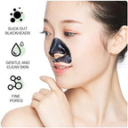 XC XICN SADOER Bamboo Charcoal Blackhead Nose Strips 10pcs / Soften Cutin, Deeply Clean Remove Blackhead and Absorb Oil in Pores,Protected T-zone