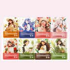 Natural Plant Facial Mask Moisturizing Oil Control Fruit Rose Aloe Avocado Sheet Face Mask Beauty Skin Care