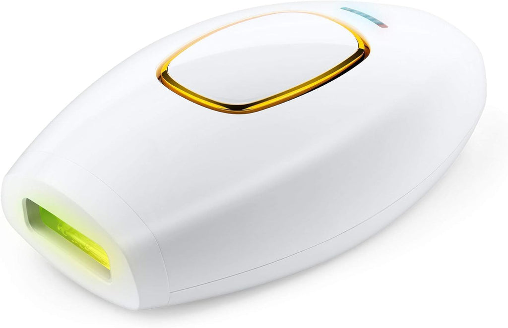 IPL Hair Removal Device, with 5 Energy Level,558,000 Flashes,3 Function, Laser Permanent Hair Remover Painless for Women and Men,Facial,Bikini,Body - White