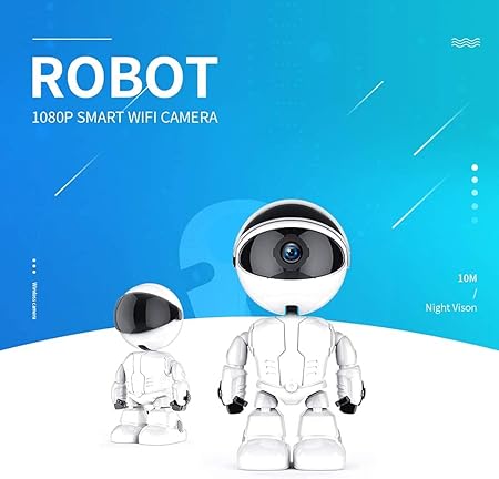 Cloud Home Security IP Camera Robot Intelligent Auto Tracking Camera Wireless Wi-Fi Baby Video Monitor Surveillance Camera 1080P