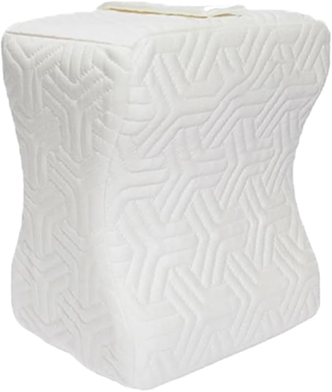 Knee Pillow for Side Sleepers – Hip & Back Pain Relief Pillow with Adjustable Strap – Comfortable Sciatica & Leg Pain Relief for Side Sleeping