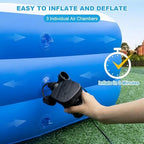 Inflatable Swimming Pool Indoor Outdoor PVC Swimming Pool Cartoon Thickening Swimming Pool for Toddler Kids Pool