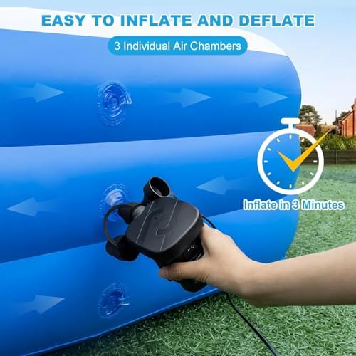 Inflatable Swimming Pool Indoor Outdoor PVC Swimming Pool Cartoon Thickening Swimming Pool for Toddler Kids Pool