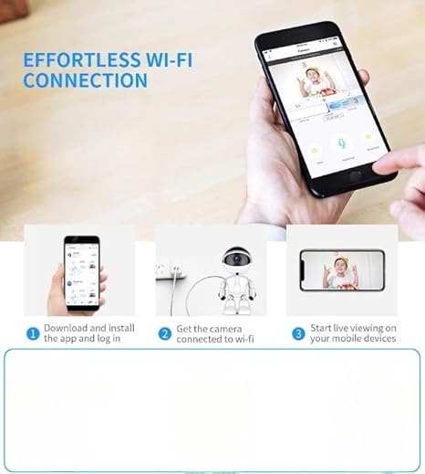 Cloud Home Security IP Camera Robot Intelligent Auto Tracking Camera Wireless Wi-Fi Baby Video Monitor Surveillance Camera 1080P