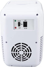 Mini car Fridge 4L Small Refrigerator Fast Cooling Portable with Heating And Cooling Box Detachable Partition, Durable Car Fridge for Skin Care, Cosmetics, Beverage, Food, for Home Office Car (blue)