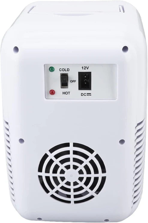 Mini car Fridge 4L Small Refrigerator Fast Cooling Portable with Heating And Cooling Box Detachable Partition, Durable Car Fridge for Skin Care, Cosmetics, Beverage, Food, for Home Office Car (blue)