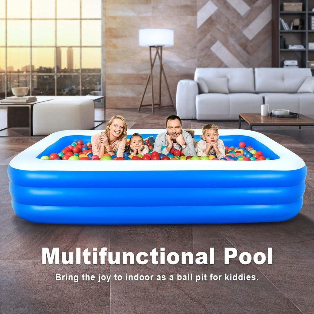 Inflatable Swimming Pool Indoor Outdoor PVC Swimming Pool Cartoon Thickening Swimming Pool for Toddler Kids Pool