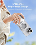 Magnetic Phone Camera Grip, Smartphone Shooting Holder Selfie Handle Snap with Wireless Shutter Button Remote for Smart Phones, Cellphone Vlog Video Photography.
