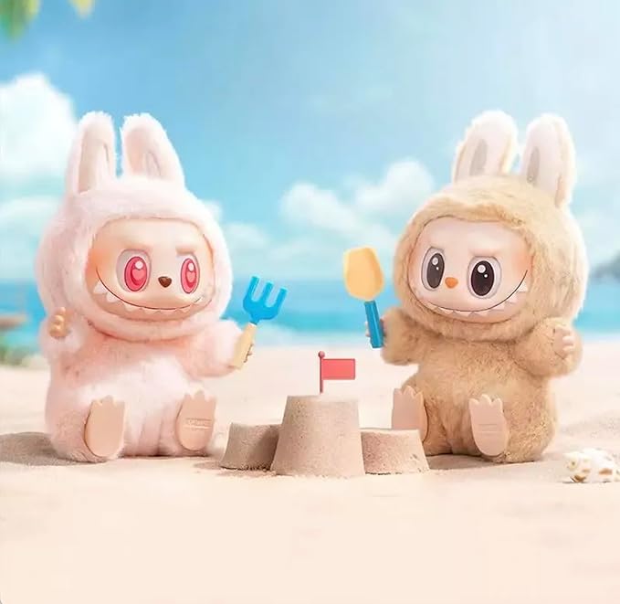 Random blind box labu the monster keychain 17 cm pack of 1. fashion school beg back pack bubu