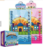 Educational Prayer Mat for Kids, Touch Buttons Interactive Prayer Mat, 22 cm, 6 Layers, Ultra Soft Fabric
