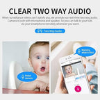 Cloud Home Security IP Camera Robot Intelligent Auto Tracking Camera Wireless Wi-Fi Baby Video Monitor Surveillance Camera 1080P