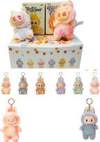 Random blind box labu the monster keychain 17 cm pack of 1. fashion school beg back pack bubu