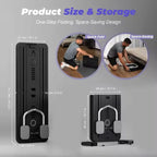 Foldable Pilates Reformer Set 5-in-1 Multifunctional Sliding Board with Resistance Bands & Timer, Core Trainer Ab Machine Fitness Equipment for Home Gym, Women & Men - All Levels(Beginner to Advanced)