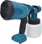 Cordless Paint Sprayer with 2pcs 21V 4.0Ah Cordless Spray Paint Machine 5 Nozzles 3 Patterns 1000ml Battery Powered Paint Sprayer High Pressure Electric for Home Furniture