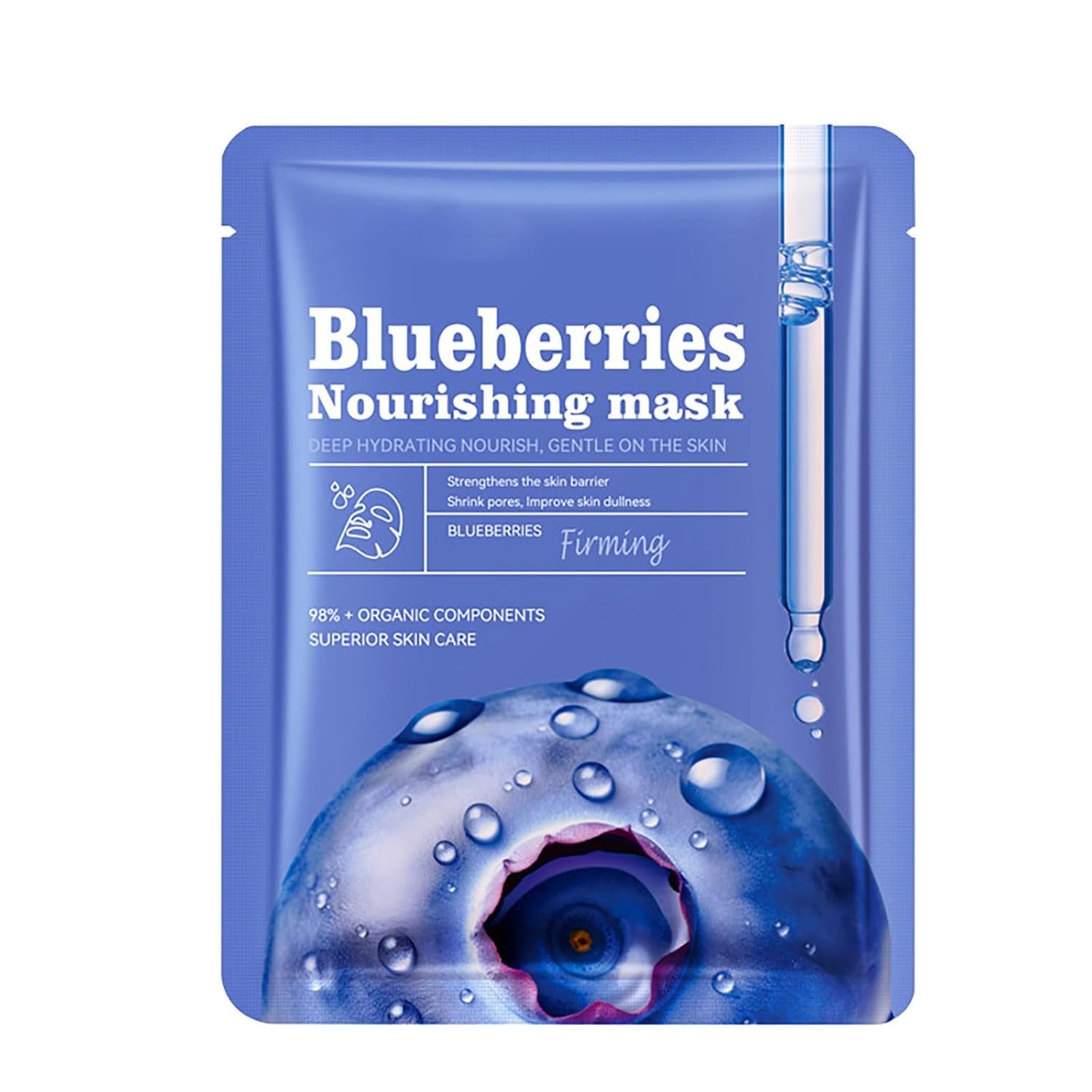 Face Masks Skincare, Exquisite Beauty Plant Fruit Facial Skin Care&Moisturizing Facial Moisturizing Self Care Facial Women'S Home Spa Skin Care，2024 New Combo Fruit Plant Essence Face Masks, 25 ml