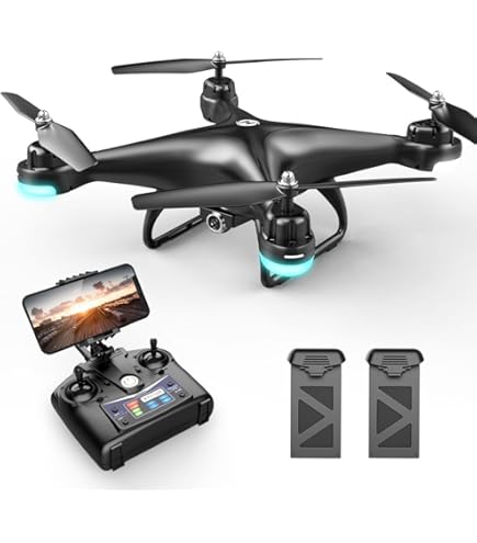 Sky explorer Drone with lcd remote&nbsp; Camera for Adults, HS430 FPV HD 1080P Video Aircraft for Beginner, Foldable Hobby RC Quadcopter