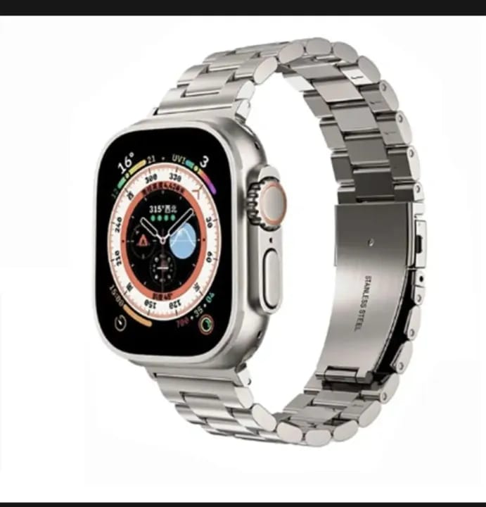 LG68 ULTRA 2 SMART WATCH WITH METAL AND TWONSILICON STRAP BIG 2.01 AMOLED DISPLAY 49 MM ULTRASERIES