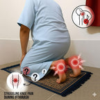 Ergonomic Sujood Stool for Prayer | Comfortable Islamic Knee Support Bench with Anti-Slip Base & Soft Padded Seat | C-Shaped Steel Frame | Namaz Support