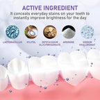 Hismile v34 Colour Corrector, Purple Teeth Whitening, Tooth Stain Removal, Teeth Whitening Booster, Purple Toothpaste - Packaging May Vary