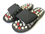 Foot Reflex Reflexology Slippers | Acupressure Foot Massage Slippers | Reflexology Sandals for Feet | Rotating Acupuncture Therapy | Improve Blood Circulation | Relaxation Gifts for Mom Dad
