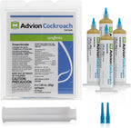 Advion Cockroach Gel Bait, Cockroach Bait Station for Cockroach Species Control, Advion Gel , 30g Syringe with Applicator
