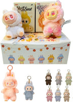 Random blind box labu the monster keychain 17 cm pack of 1. fashion school beg back pack bubu