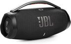 JBL Boombox 3 Portable Speaker, Massive Signature Pro Sound, Monstrous Bass, 24H Battery, IP67 Dust and Water Proof, Partyboost Enabled, Grip Handle, Bluetooth Streaming - Black, JBLBOOMBOX3BLKUK