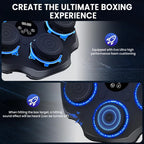 Music Boxing Machine, LED Electronic Music Boxing Machine with Boxing Gloves, 9 Speed Modes and Counting Mode Supports Bluetooth, Gift for Adults and Children Exercise