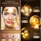 WEERSHUN Gold Peel-Off Mask, Peel Off Face Mask, Golden Exfoliating Mask, Gold Foil Peel Off Face Mask