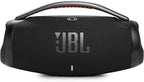 JBL Boombox 3 Portable Speaker, Massive Signature Pro Sound, Monstrous Bass, 24H Battery, IP67 Dust and Water Proof, Partyboost Enabled, Grip Handle, Bluetooth Streaming - Black, JBLBOOMBOX3BLKUK
