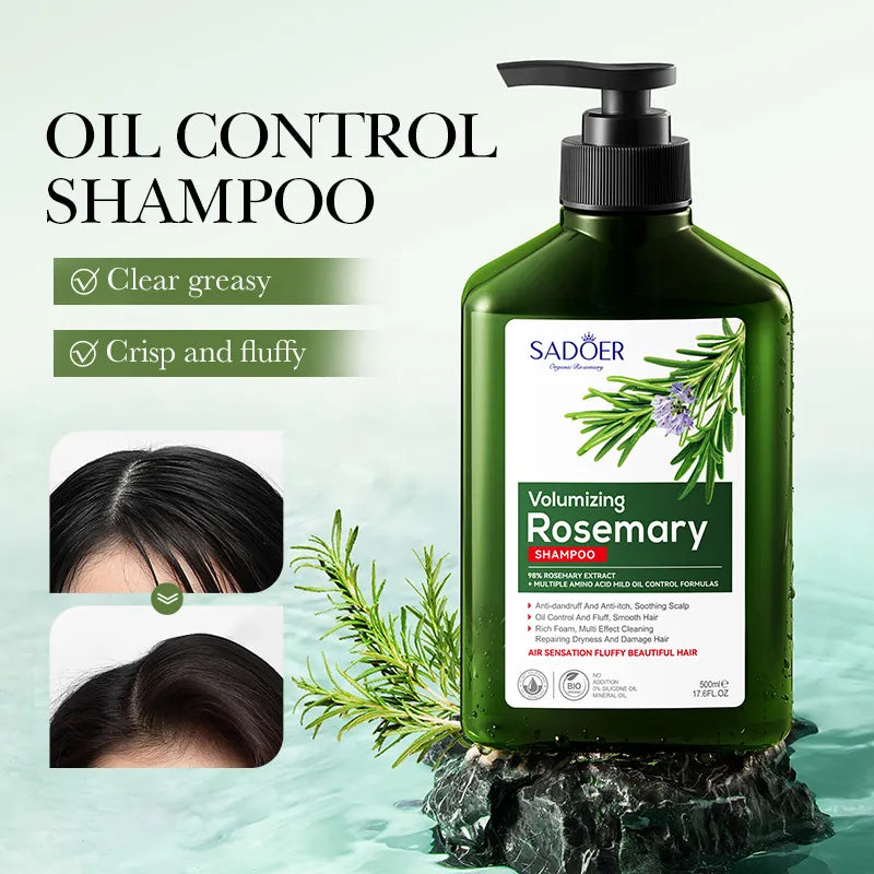 Natural Anti Hair Grow Hair Loss Organic Amino Acid Rosemary Essential Coconut Oil Shampoo For Men And WomeN