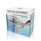 Portable Car Refrigerator, 7.5L Capacity, Dual Cooling and Warming Function, Electric Mini Fridge, Blue