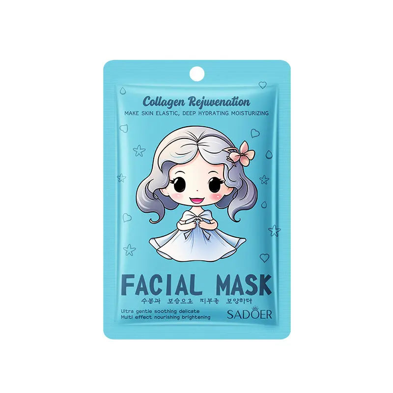 SADOER Whitening collagen facial Mask Brightening Moisturizing Hydrating anti-wrinkle nourishing brightening mask skin care 25g