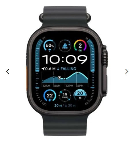 H60 Ultra 2 Smart Watch | 7 in 1 Straps | 2.1″ HD Display Screen | Health Rate Monitor | Sleep Monitor | Water Resistant IP67 | Smart Watch