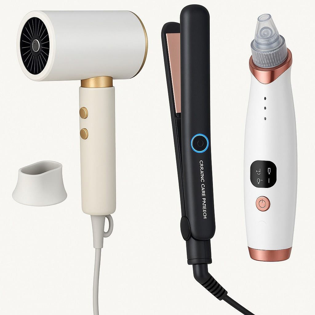 Remington Wet2Straight Wide Straighteners + Hair Dryer + Blackheads Remover (3 in 1 Combo😲💯)