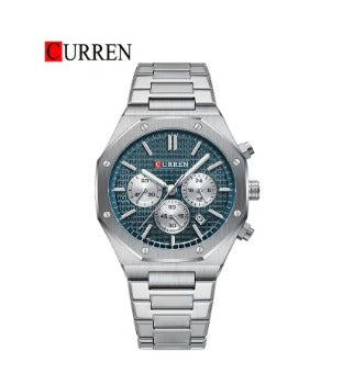 CURREN 8440 Stainless Steel Chronograph Luxury Watch For Men