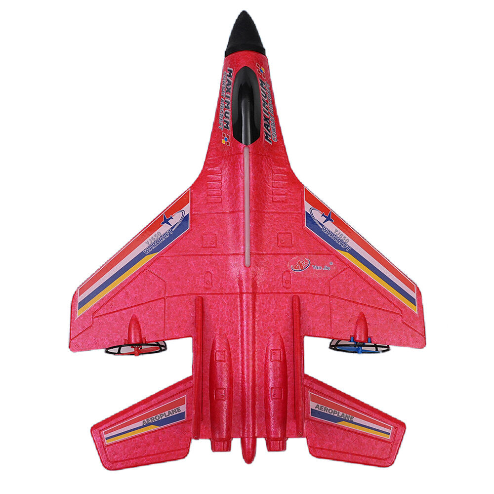 YJ650 320mm Wingspan 2.4G 2CH Built-in Gyro Auto Balance EPP RC Airplane Glider Jet RTF With LED Lights for Beginners