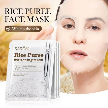 SADOER Rice Deep Moisturizing Hydrating Facial Mask 25g