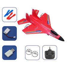 YJ650 320mm Wingspan 2.4G 2CH Built-in Gyro Auto Balance EPP RC Airplane Glider Jet RTF With LED Lights for Beginners