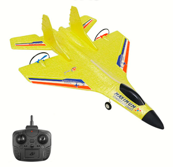 YJ650 320mm Wingspan 2.4G 2CH Built-in Gyro Auto Balance EPP RC Airplane Glider Jet RTF With LED Lights for Beginners