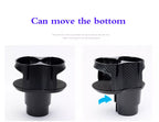 Car Multi Cup Case Holder Drinking Bottle Holder ABS For Car Center Console